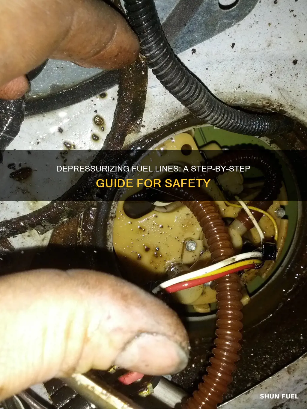 how to depresserize fuel line