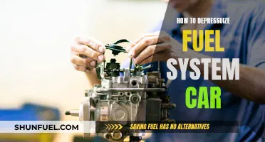 Depressurizing Your Car's Fuel System: A Step-by-Step Guide