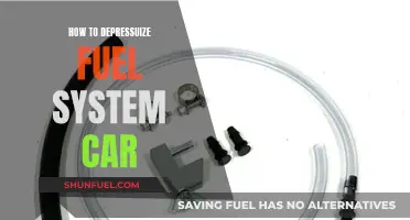 Depressurizing Your Car's Fuel System: A Step-by-Step Guide