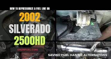 Depressurizing Fuel Lines: A Step-by-Step Guide for 2002 Silverado 2500HD Owners