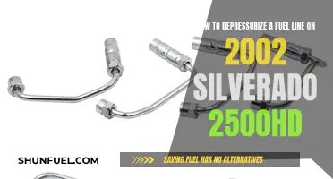 Depressurizing Your 2002 Silverado 2500HD Fuel Line: A Step-by-Step Guide
