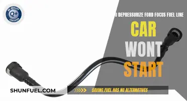 Depressurizing Ford Focus Fuel Line: Getting Your Car Started