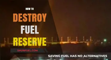 Effective Methods to Safely Destroy Excess Fuel Reserves