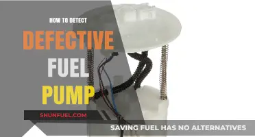 Detecting a Defective Fuel Pump: Signs, Symptoms, and Solutions