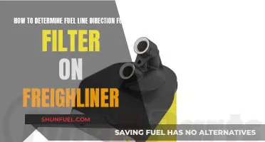 Fuel Line Direction: Installing a Filter on a Freighliner