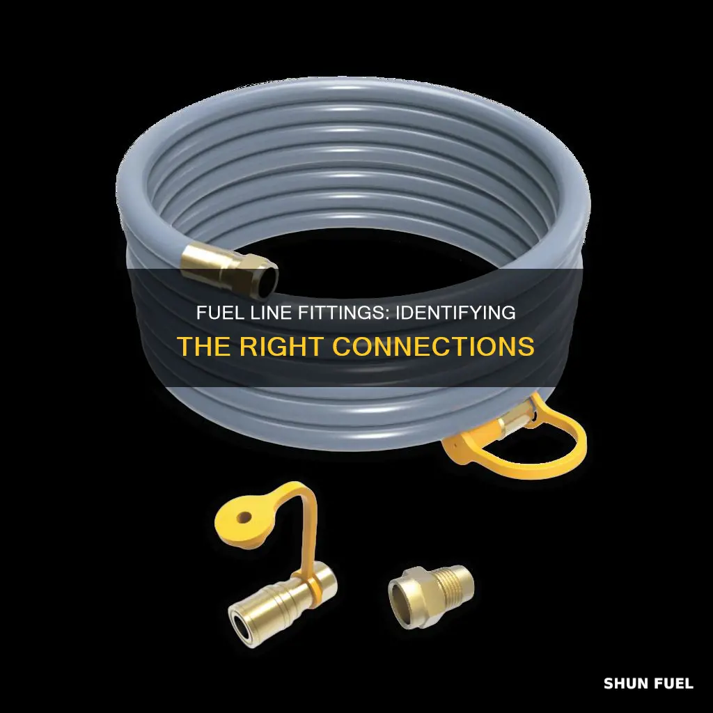 how to determine fuel line fittings