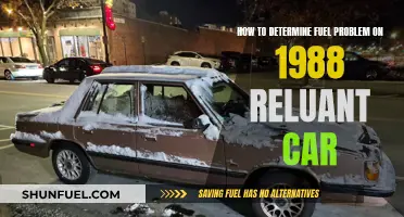 Troubleshooting Fuel Issues in a 1988 Reliant Car: A Comprehensive Guide