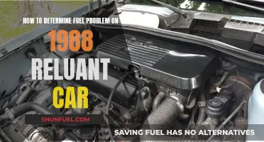 Troubleshooting Fuel Issues in a 1988 Reluant