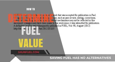 Understanding Fuel Value: A Comprehensive Guide to Accurate Determination