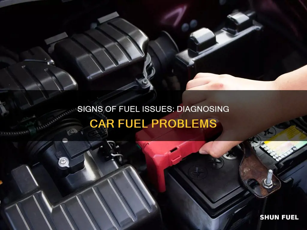 how to determine if a car has bad fuel