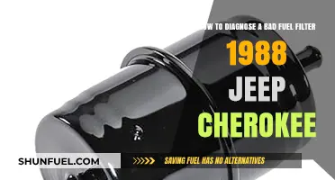 Diagnosing a Faulty Fuel Filter in Your '88 Jeep Cherokee