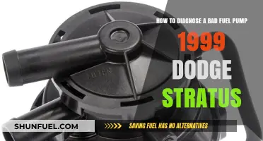 Diagnosing a Faulty Fuel Pump in Your 1999 Dodge Stratus