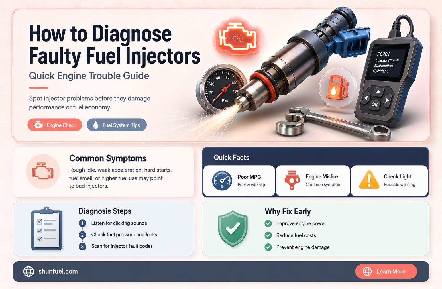 are my fuel injectors bad