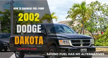 Diagnosing Fuel Pump Issues in a 2002 Dodge Dakota
