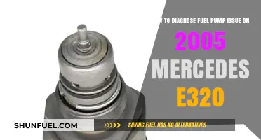 Diagnosing Fuel Pump Problems in Your 2005 Mercedes E320