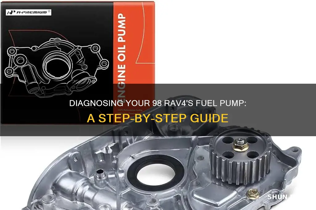 how to diagnose fuel pump on 98 rav4