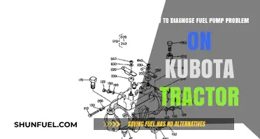 Diagnosing Kubota Tractor Fuel Pump Issues: A Step-by-Step Guide