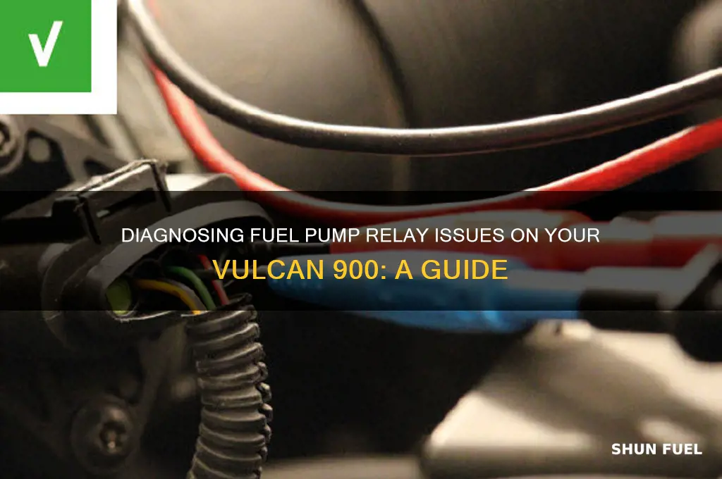 how to diagnose fuel pump relay vulcan 900