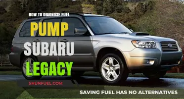 Diagnosing Subaru Legacy Fuel Pump Issues: A Step-by-Step Guide