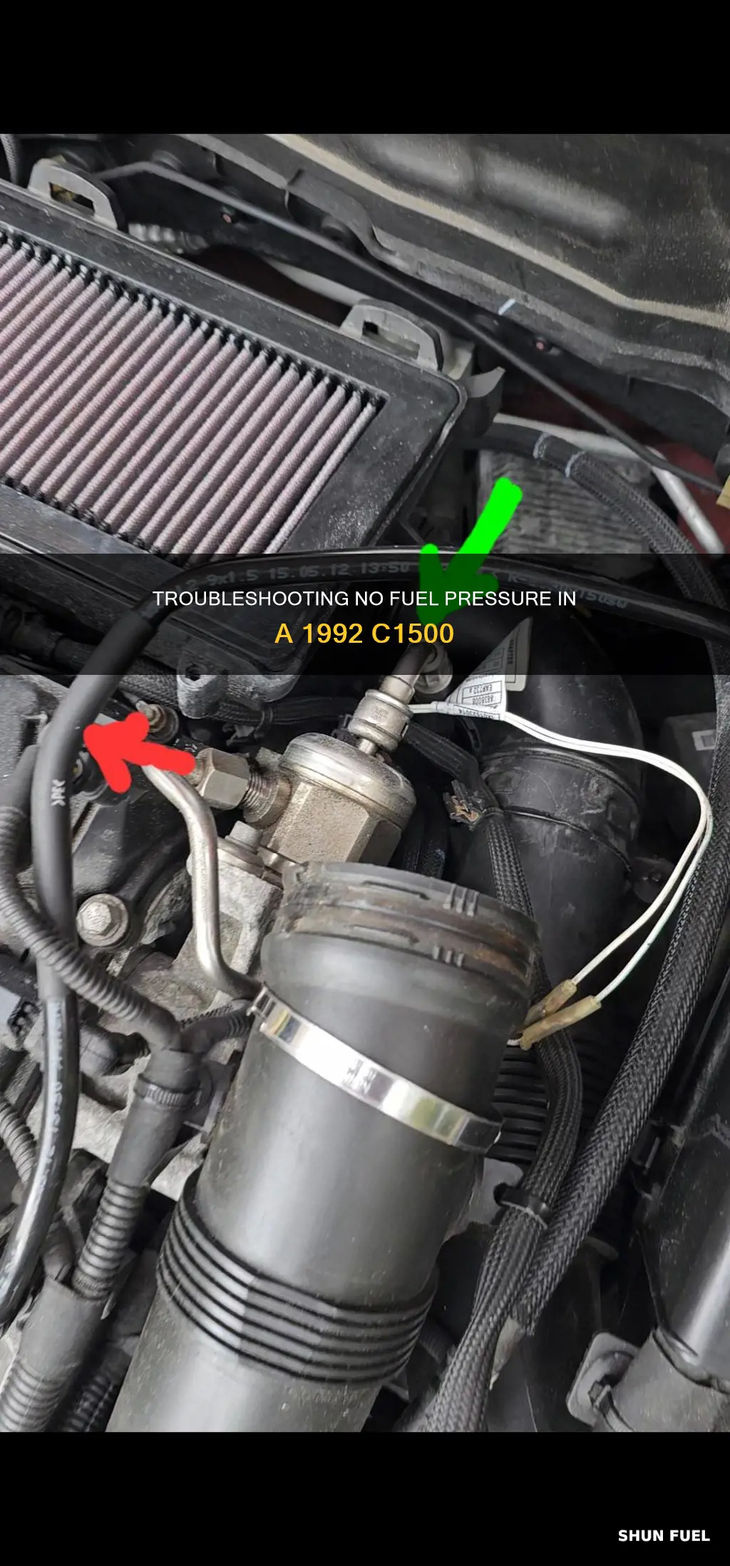 how to diagnose no fuel pressure 1992 c1500