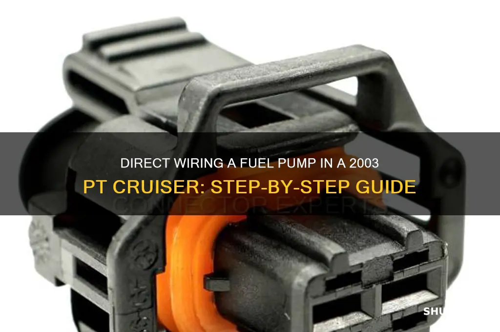 how to direct wire a fuel pump 03 pt cruiser