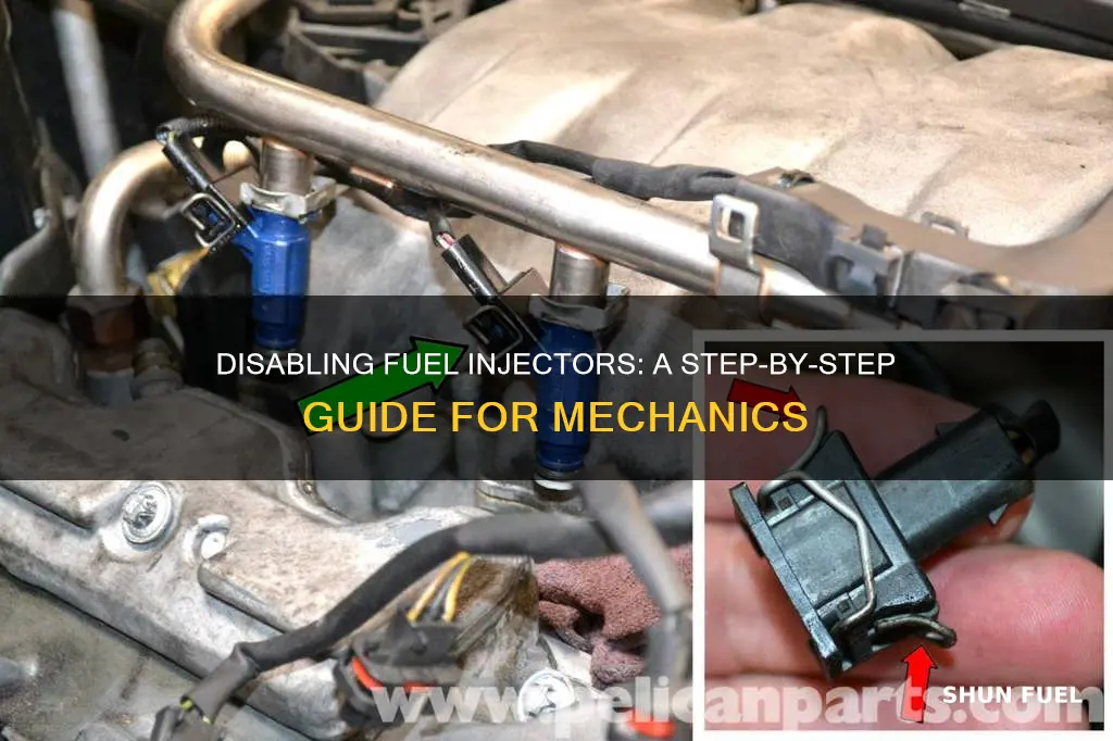 how to disable fuel injector
