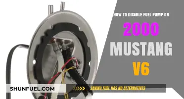 Disabling the Fuel Pump on a 2000 Mustang V6: A Step-by-Step Guide