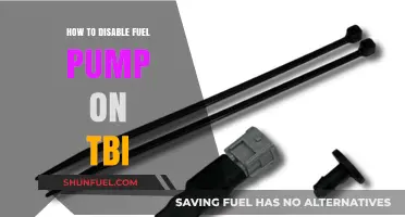 How to Safely Disable a TBI Fuel Pump: Step-by-Step Guide