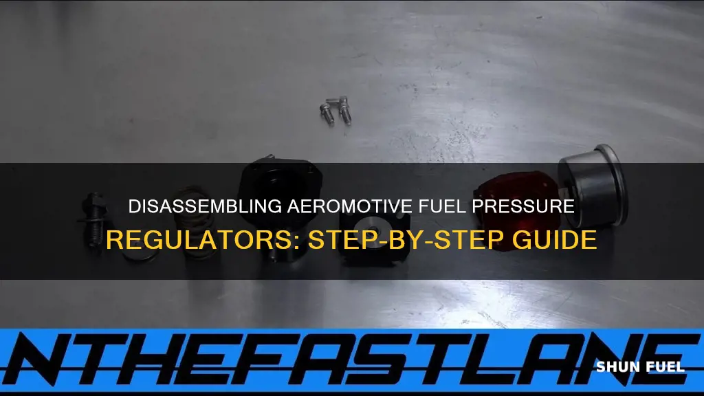 how to disasemmble aeromotive fuel pressure regulator