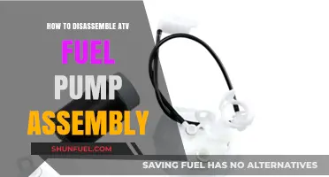 Step-by-Step Guide to Disassembling Your ATV Fuel Pump Assembly