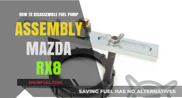 Step-by-Step Guide: Disassembling Mazda RX8 Fuel Pump Assembly