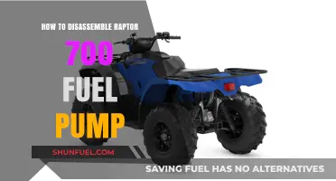 Step-by-Step Guide to Disassembling Your Raptor 700 Fuel Pump