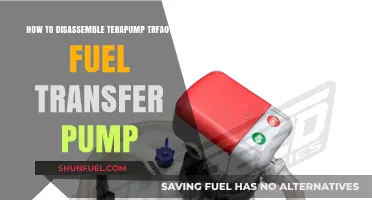 Step-by-Step Guide: Disassembling the TeraPump TRFA01 Fuel Transfer Pump
