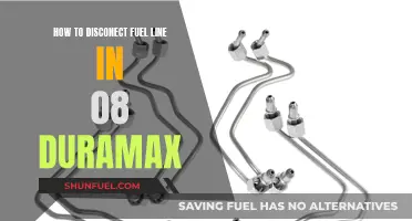 Disconnecting Fuel Line in '08 Duramax: Easy Steps