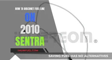 Disconnecting Fuel Lines: 2010 Sentra Guide