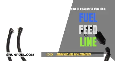 Fixing Your 1987 Civic: A Guide to Disconnecting the Fuel Feed Line