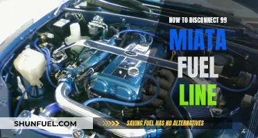 Disconnecting the Fuel Line of a 99 Miata: A Step-by-Step Guide