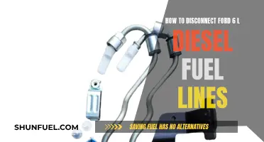 Disconnecting Ford 6L Diesel Fuel Lines: A Step-by-Step Guide