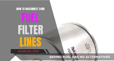 Disconnecting Ford Fuel Filter Lines: A Step-by-Step Guide