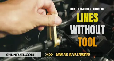 Ford Fuel Line Disconnect: A Simple Guide Without Tools