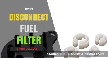 Disconnecting Your Fuel Filter: A Step-by-Step Guide