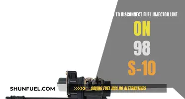 Disconnecting Fuel Injector Lines on '98 S-10s: A Step-by-Step Guide