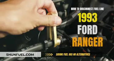 Fuel Line Disconnect: A Step-by-Step Guide for 1993 Ford Ranger Owners