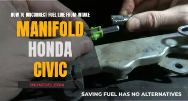 Fuel Line Disconnect: Honda Civic Intake Manifold Guide