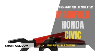 Disconnecting Fuel Lines: Honda Civic Intake Manifold Guide
