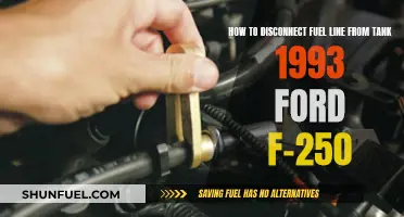 Fuel Line Disconnect: A Step-by-Step Guide for Your 1993 Ford F-250