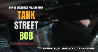 Fuel Line Disconnect: Street Bob Edition: A Step-by-Step Guide