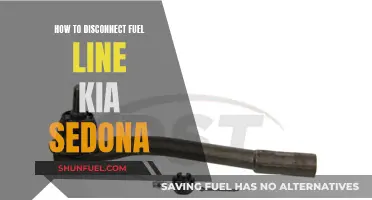 Disconnecting Fuel Lines in Kia Sedona: DIY Guide