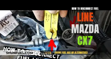 Fuel Line Disconnect: A Step-by-Step Guide for Mazda CX-7 Owners