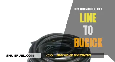 Disconnecting Fuel Lines: A Buick-Specific Guide